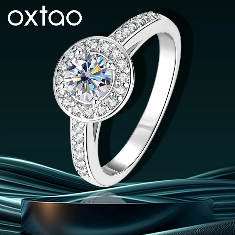 OXTAO Certified Moissanite Engagement Ring 5.25mm Anniversary Gifts For Women 14K Gold Filled Wedding Promise Ring Fine Jewelry
OXTAO Certified Moissanite Engagement Ring 5.25mm Anniversary Gifts For Women 14K Gold Filled Wedding Promise Ring Fine Jewelry