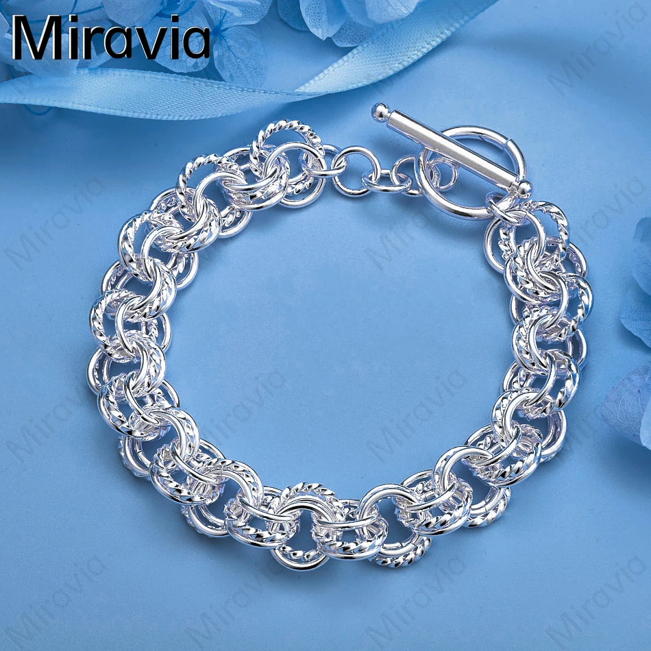 Miravia 925 Sterling Silver Smooth Twist Double Layer Multi-Circle Ot Buckle Bracelet Women Charm Fashion Party Jewelry
Miravia 925 Sterling Silver Smooth Twist Double Layer Multi-Circle Ot Buckle Bracelet Women Charm Fashion Party Jewelry