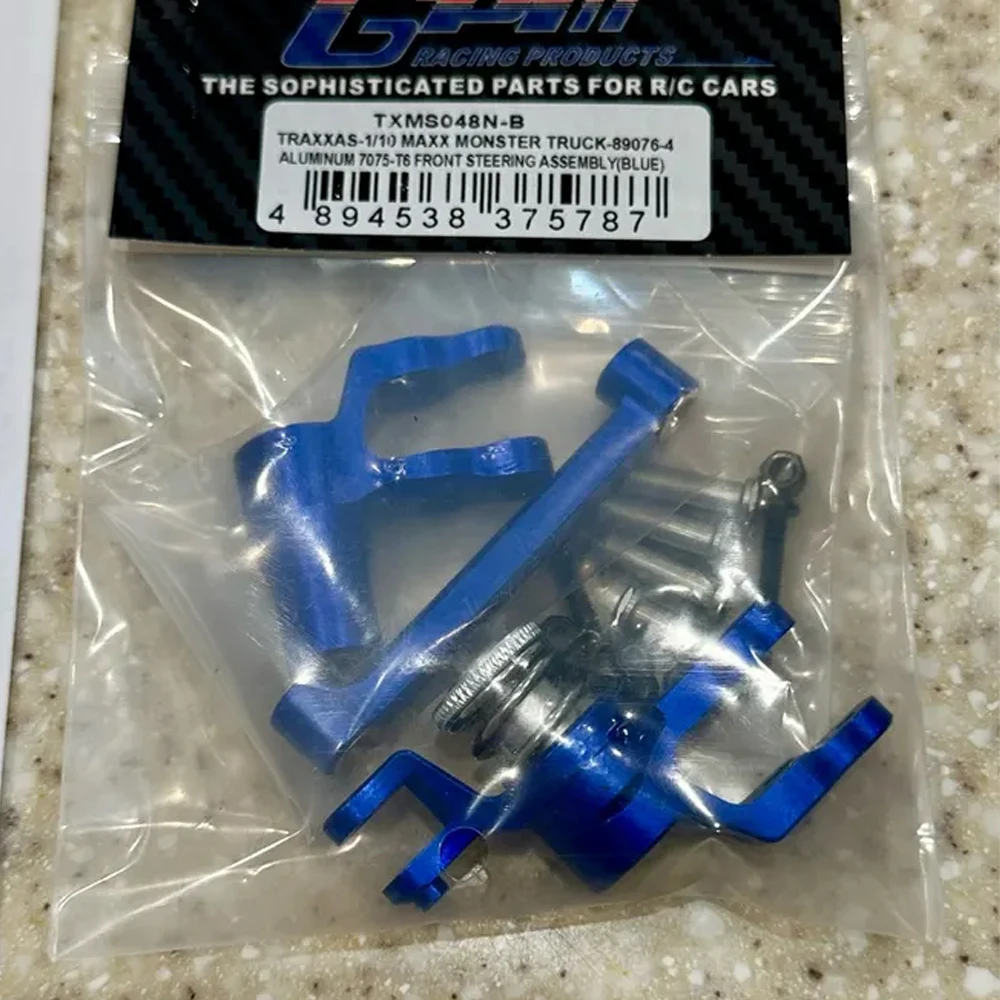 GPM for Traxxas 1/8 MAXX SLASH 6S 1/10 MAXX Ultimate 1.0 2.0 WideMaxx 4S RC Car Metal Steering Bellcranks Steering Assembly 8946
GPM for Traxxas 1/8 MAXX SLASH 6S 1/10 MAXX Ultimate 1.0 2.0 WideMaxx 4S RC Car Metal Steering Bellcranks Steering Assembly 8946