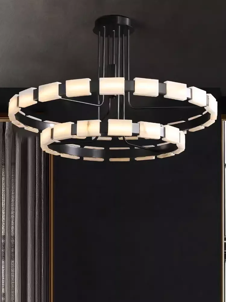 Modern Large Real Natural Marble Chandelier Black Led Home Decoration Villa Ceiling Marble Hanging Lamps Big 2024 Lustres
Modern Large Real Natural Marble Chandelier Black Led Home Decoration Villa Ceiling Marble Hanging Lamps Big 2024 Lustres
