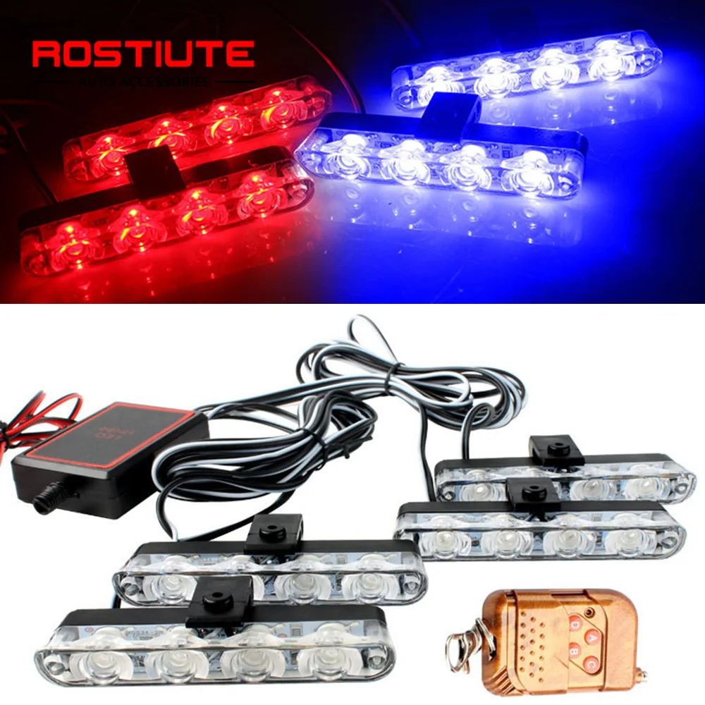 12V Car Grille Police Emergency Strobe Lights Caution Flash Lights for Car Truck Ambulance Police Lamp Wireless Remote Control
12V Car Grille Police Emergency Strobe Lights Caution Flash Lights for Car Truck Ambulance Police Lamp Wireless Remote Control