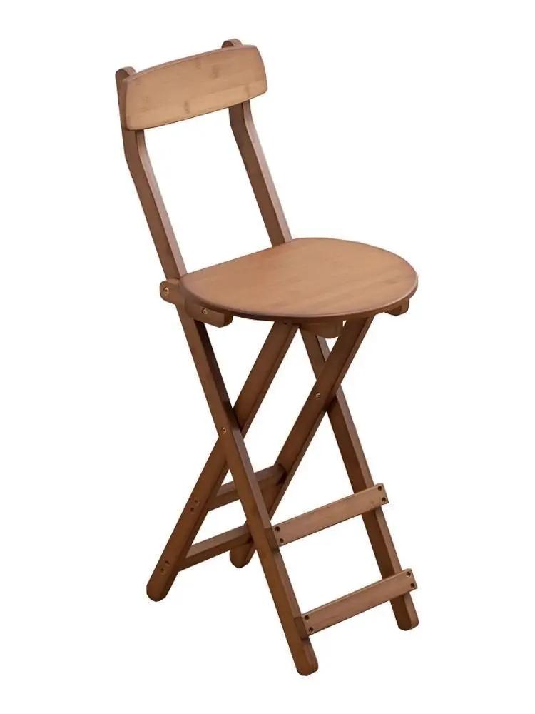 Складной стул, портативный бытовой обеденный стул из цельного дерева, высокий табурет, барный стул, современный простой магазин чая с молоком, стойка регистрации, задняя часть
Складной стул, портативный бытовой обеденный стул из цельного дерева, высокий табурет, барный стул, современный простой магазин чая с молоком, стойка регистрации, задняя часть