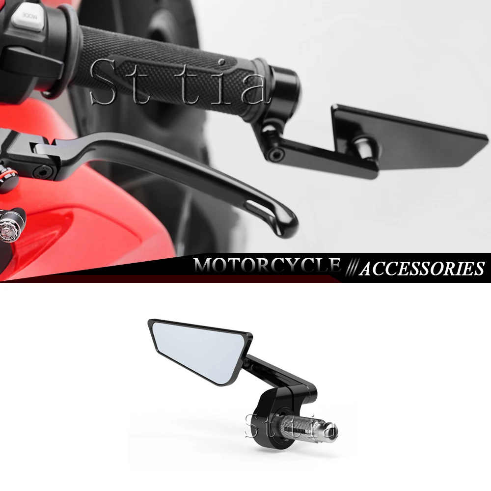Motorcycle Handlebar Rearview Mirror For Ducati Panigale V4 S R PANIGALE V4 2022-2026 2024 Aluminum Handle Bar End Mirrors
Motorcycle Handlebar Rearview Mirror For Ducati Panigale V4 S R PANIGALE V4 2022-2026 2024 Aluminum Handle Bar End Mirrors