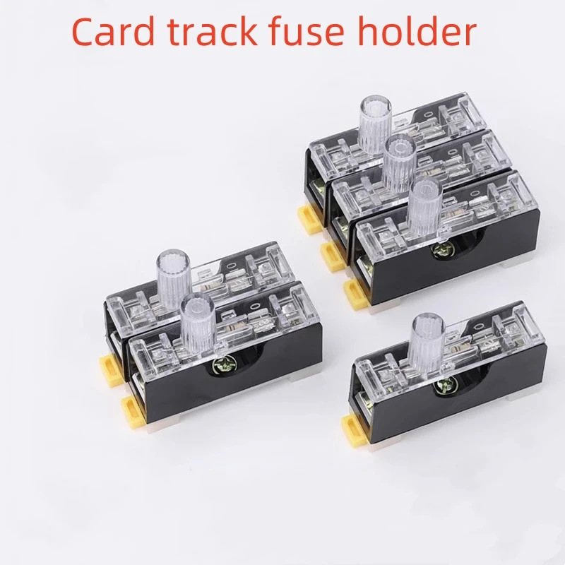 1Set Single and double triple fuse holder FS-101/102/103 card rail type 6 * 30 fuse box with lamp
1Set Single and double triple fuse holder FS-101/102/103 card rail type 6 * 30 fuse box with lamp