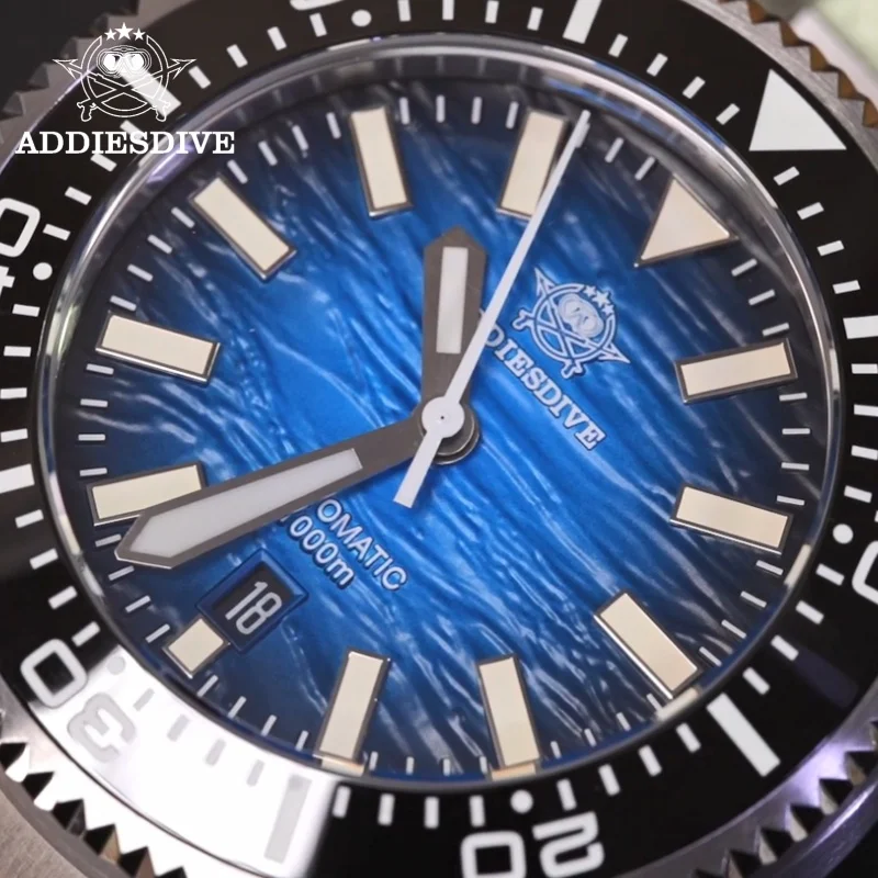 ADDIESDIVE AD2545 Watch For Men 100Bar Waterproof BGW9 Super Luminous Sapphire Crystal Japan 8215 Automatic Mechanical Watch
ADDIESDIVE AD2545 Watch For Men 100Bar Waterproof BGW9 Super Luminous Sapphire Crystal Japan 8215 Automatic Mechanical Watch