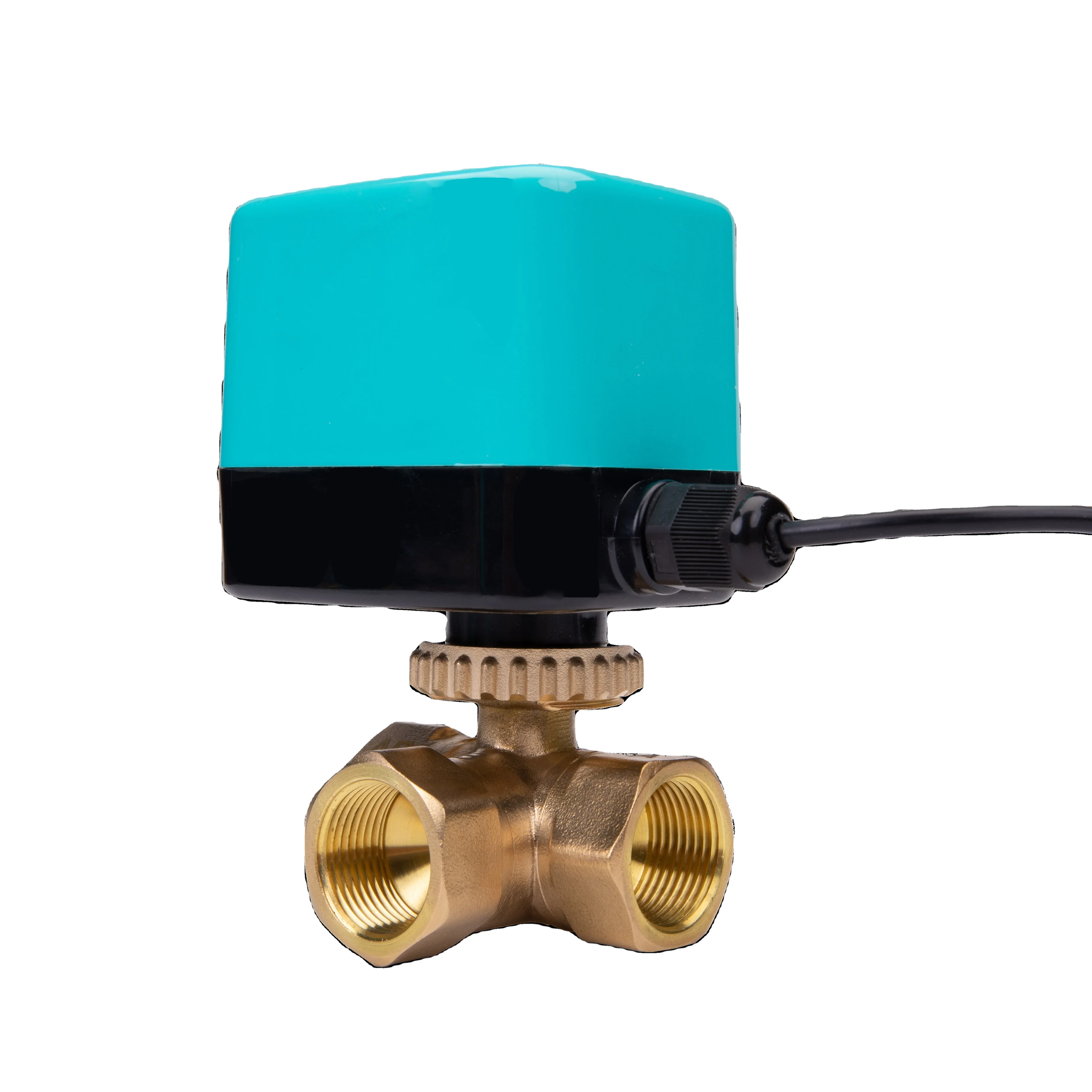 excellent quality DN15 DN20 DN25 Three-way electric ball valve for HVAC structure Water three-way electric control valve
excellent quality DN15 DN20 DN25 Three-way electric ball valve for HVAC structure Water three-way electric control valve