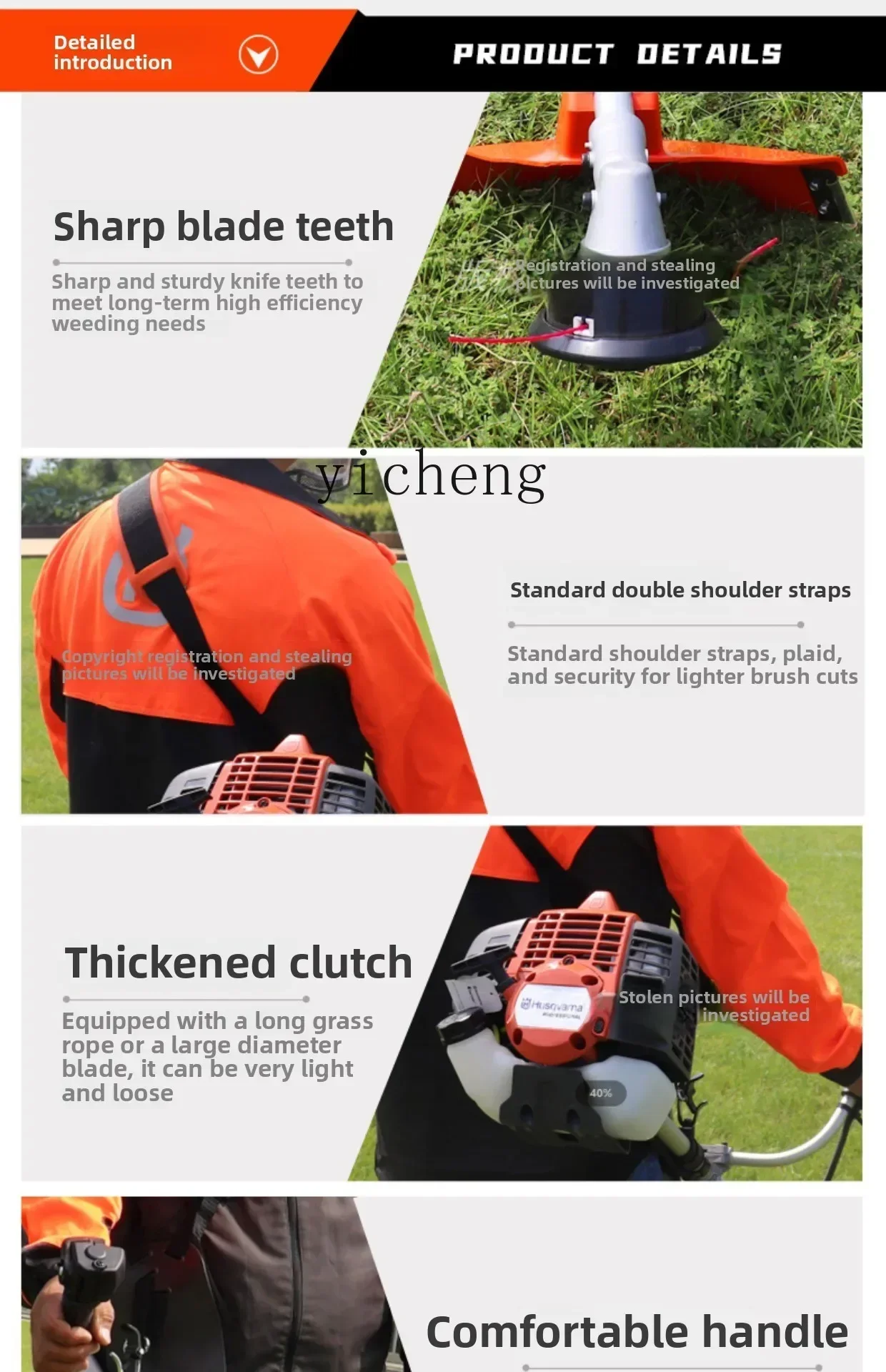 b11-7.1 lawn mower 543RS/333R/131R brush cutter backpack lawn mower lawn mower wasteland reclamation artifact
b11-7.1 lawn mower 543RS/333R/131R brush cutter backpack lawn mower lawn mower wasteland reclamation artifact