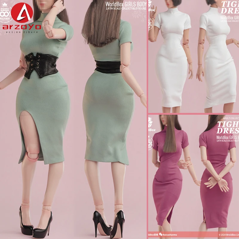 Worldbox CA016 1/6 Sexy Bodycon Skirt with Leather Corset Soldier Clothes Model Fit 12'' TBL AT206 Female Action Figure Body
Worldbox CA016 1/6 Sexy Bodycon Skirt with Leather Corset Soldier Clothes Model Fit 12'' TBL AT206 Female Action Figure Body