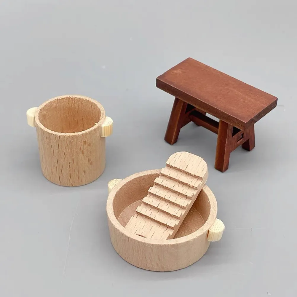 1Set Mini Washbasin Washboard Bucket Stool Set for Dollhouse Decoration Mini Interior Design Photography Prop Exquisitely
1Set Mini Washbasin Washboard Bucket Stool Set for Dollhouse Decoration Mini Interior Design Photography Prop Exquisitely
