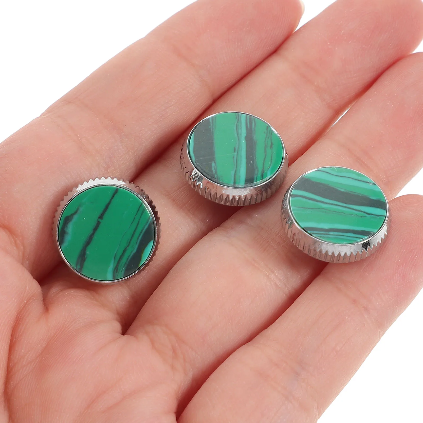 3 Pcs Button Replacement Parts Green Color Saxophone Repairing Accessories Musical Instrument Repair Saxophone Screw Cover
3 Pcs Button Replacement Parts Green Color Saxophone Repairing Accessories Musical Instrument Repair Saxophone Screw Cover