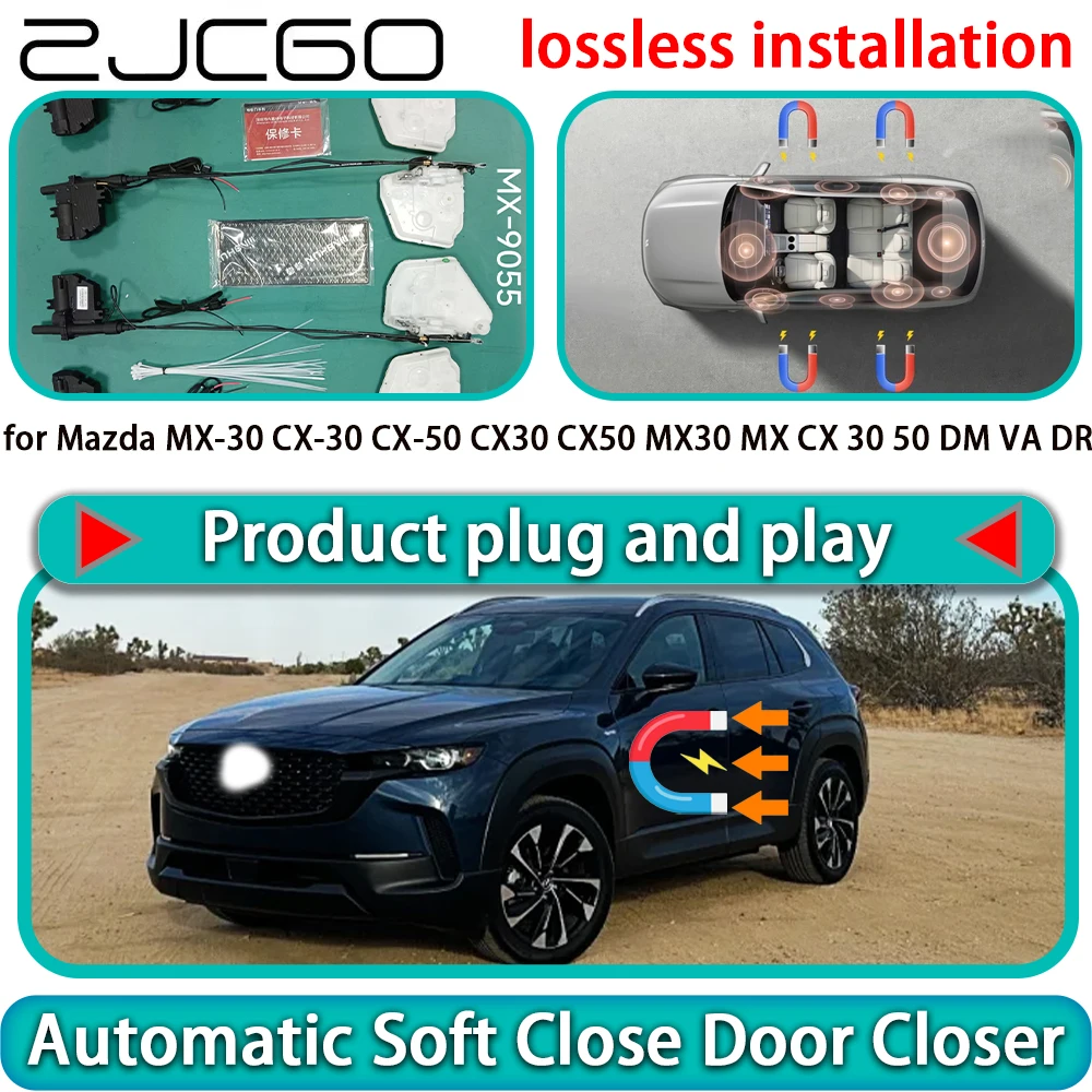 for Mazda MX-30 CX-30 CX-50 CX30 CX50 MX30 MX CX 30 50 DM VA DR Soft Close Door Kit Power Latch Door Catch Soft Closing Assist
for Mazda MX-30 CX-30 CX-50 CX30 CX50 MX30 MX CX 30 50 DM VA DR Soft Close Door Kit Power Latch Door Catch Soft Closing Assist