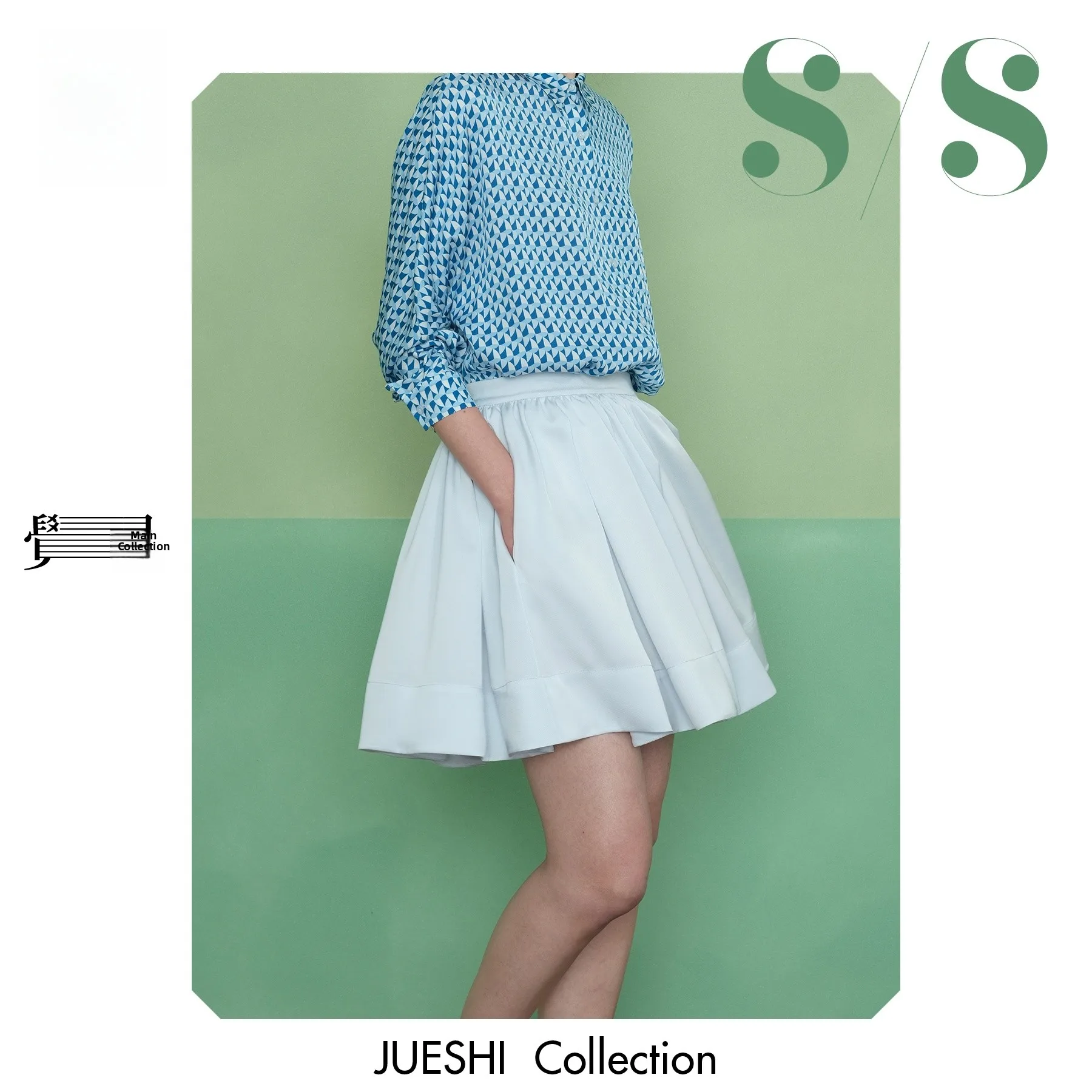 Original Light Blue Pleated Skirt Commute Simple Style Women's mid Waist Pleated Skirt Polyester Fiber Summer Season
Original Light Blue Pleated Skirt Commute Simple Style Women's mid Waist Pleated Skirt Polyester Fiber Summer Season