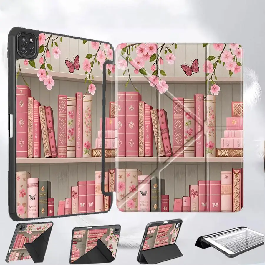 Bookshelf Flowers Tablet Case For iPad Pro 2025 Air 4 5 M3 M2 M4 11inch Mini 6 7 Pro 11th 10th 9th 8th 7th 12.9inch Holder Cover
Bookshelf Flowers Tablet Case For iPad Pro 2025 Air 4 5 M3 M2 M4 11inch Mini 6 7 Pro 11th 10th 9th 8th 7th 12.9inch Holder Cover