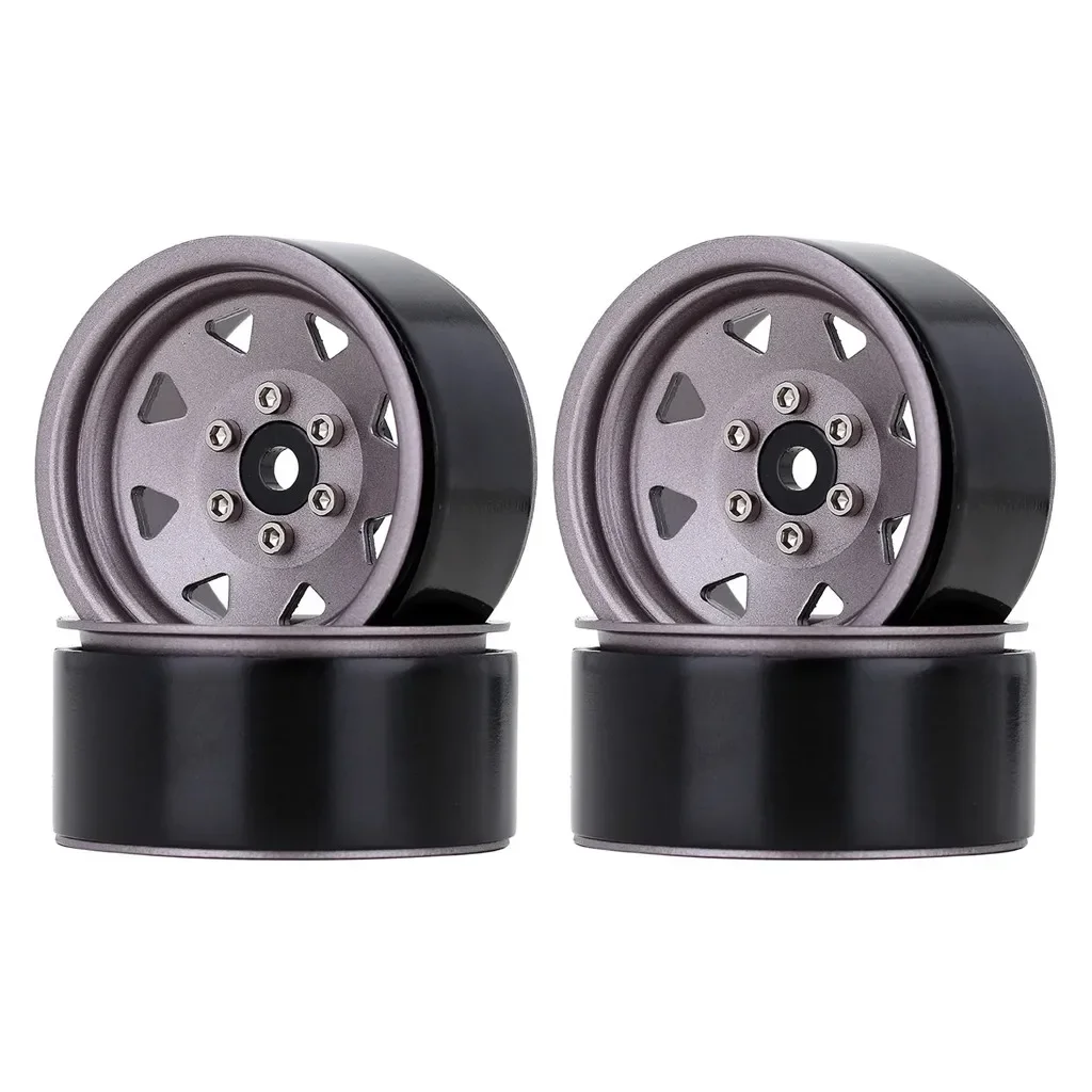 Metal 1.9" Beadlock Wheel Rims 3 Style for 1/10 RC Crawler Car Axial SCX10 90046 TRX4 Redcat GEN8
Metal 1.9" Beadlock Wheel Rims 3 Style for 1/10 RC Crawler Car Axial SCX10 90046 TRX4 Redcat GEN8