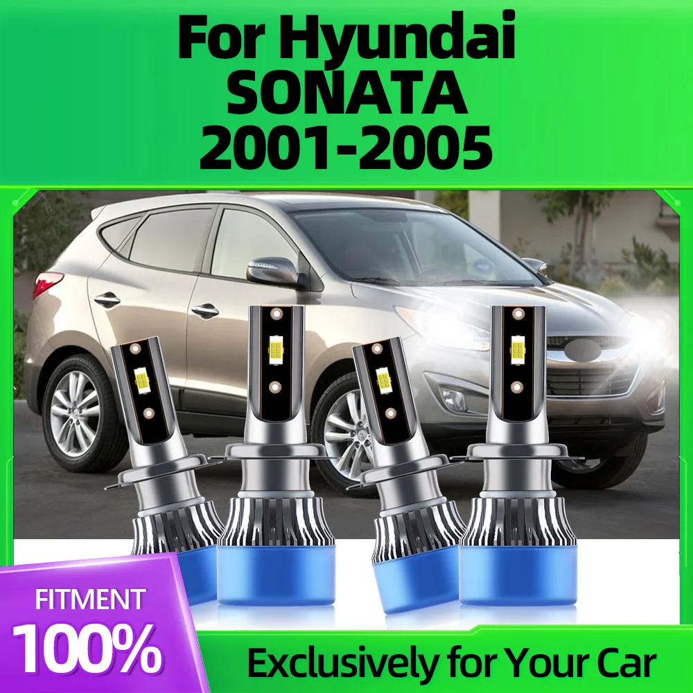 2/4Pcs LED Headlight H7 20000LM Car Headlamp 6000K Auto Lamps Bulbs High Quality For Hyundai SONATA 2001 2002 2003 2004 2005
2/4Pcs LED Headlight H7 20000LM Car Headlamp 6000K Auto Lamps Bulbs High Quality For Hyundai SONATA 2001 2002 2003 2004 2005