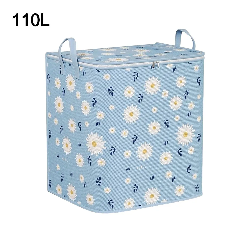Large Capacity Clothes Storage Bins Non-Woven Fabric With Handle Quilt Storage Bag Dust-proof Double Zips Blanket Sorting Box
Large Capacity Clothes Storage Bins Non-Woven Fabric With Handle Quilt Storage Bag Dust-proof Double Zips Blanket Sorting Box