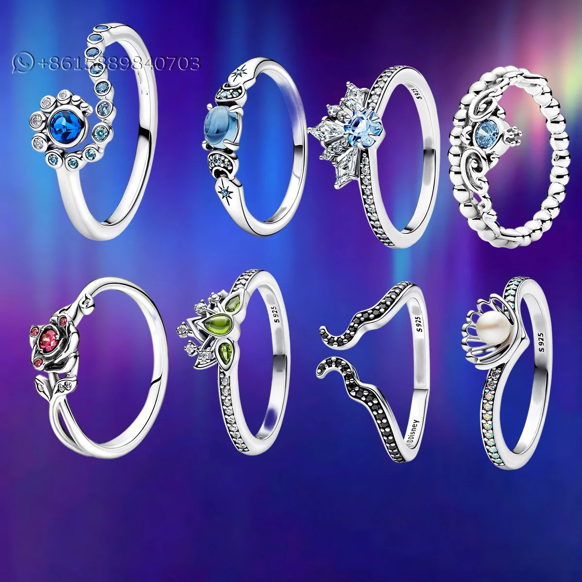 2026 925 Silver Disney Sparkling Ring Exquisite DIY Jewelry
2026 925 Silver Disney Sparkling Ring Exquisite DIY Jewelry