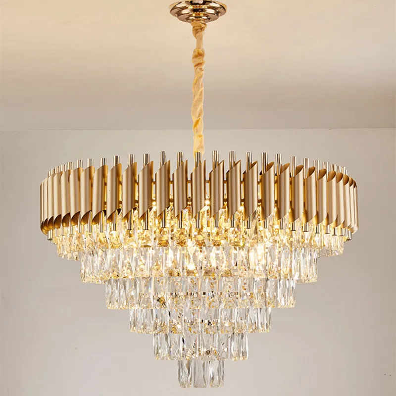 LED Postmodern Oval Crystal Clear Designer LED Chandelier Lighting Lustre Suspension Luminaire Lampen For Dinning Room
LED Postmodern Oval Crystal Clear Designer LED Chandelier Lighting Lustre Suspension Luminaire Lampen For Dinning Room