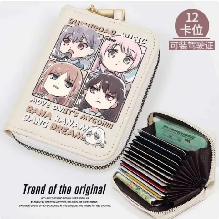 Аниме Bangdream Mygo модный кошелек из искусственной кожи кошелек для карт монета на молнии держатель для денег сумка косплей подарок B2102 аниме
Аниме Bangdream Mygo модный кошелек из искусственной кожи кошелек для карт монета на молнии держатель для денег сумка косплей подарок B2102 аниме