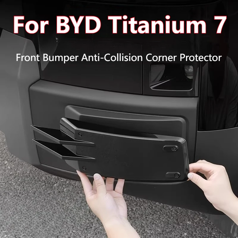 For BYD Leopard Titanium 7 Front & Rear Bumper Anti-Collision Corner Protectors
For BYD Leopard Titanium 7 Front & Rear Bumper Anti-Collision Corner Protectors