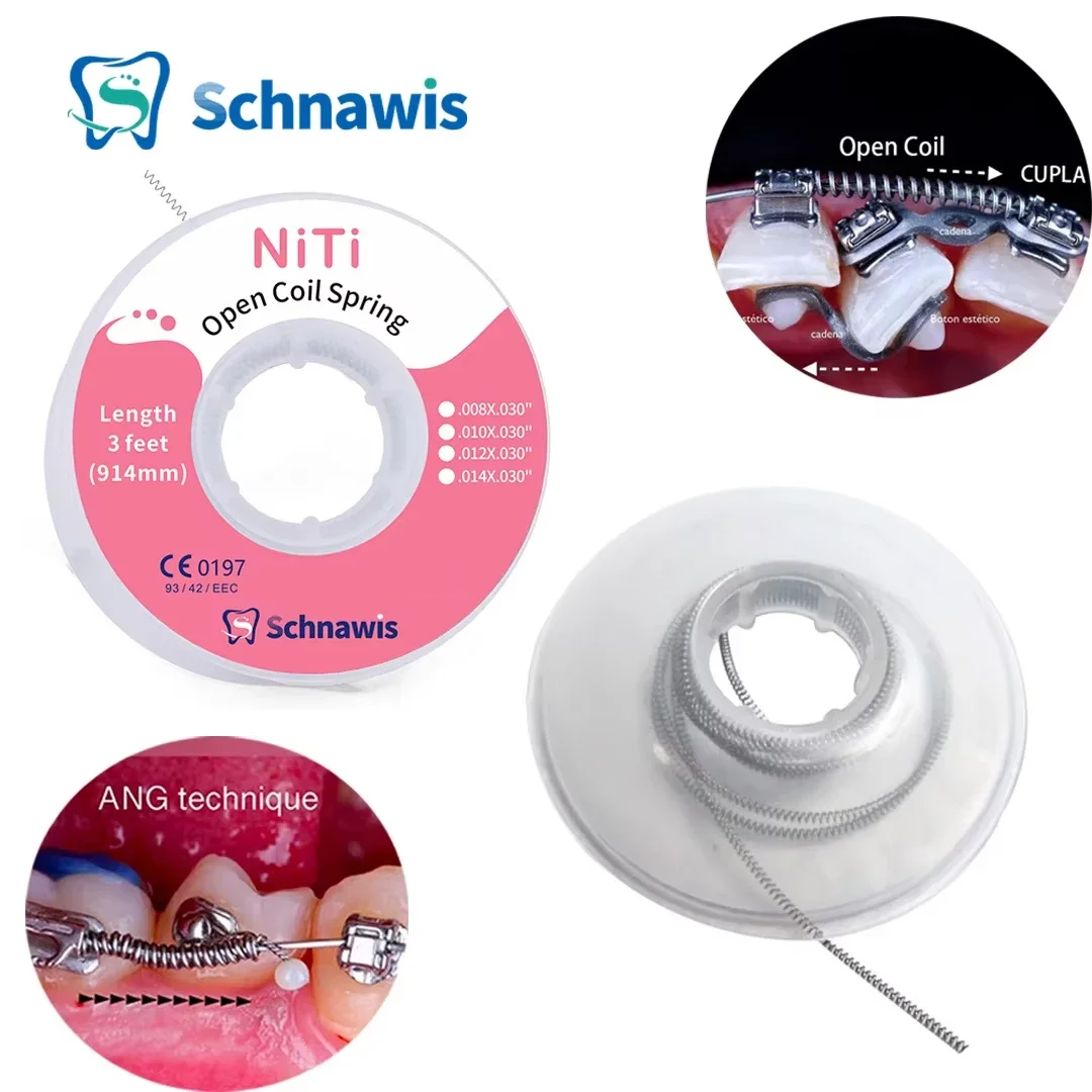 Dental Orthodontic Open Coil Spring 3 Feet(914mm) For Dentist Orthodontic Brackets Braces Archwires 0.008/0.010/0.012/0.014
Dental Orthodontic Open Coil Spring 3 Feet(914mm) For Dentist Orthodontic Brackets Braces Archwires 0.008/0.010/0.012/0.014
