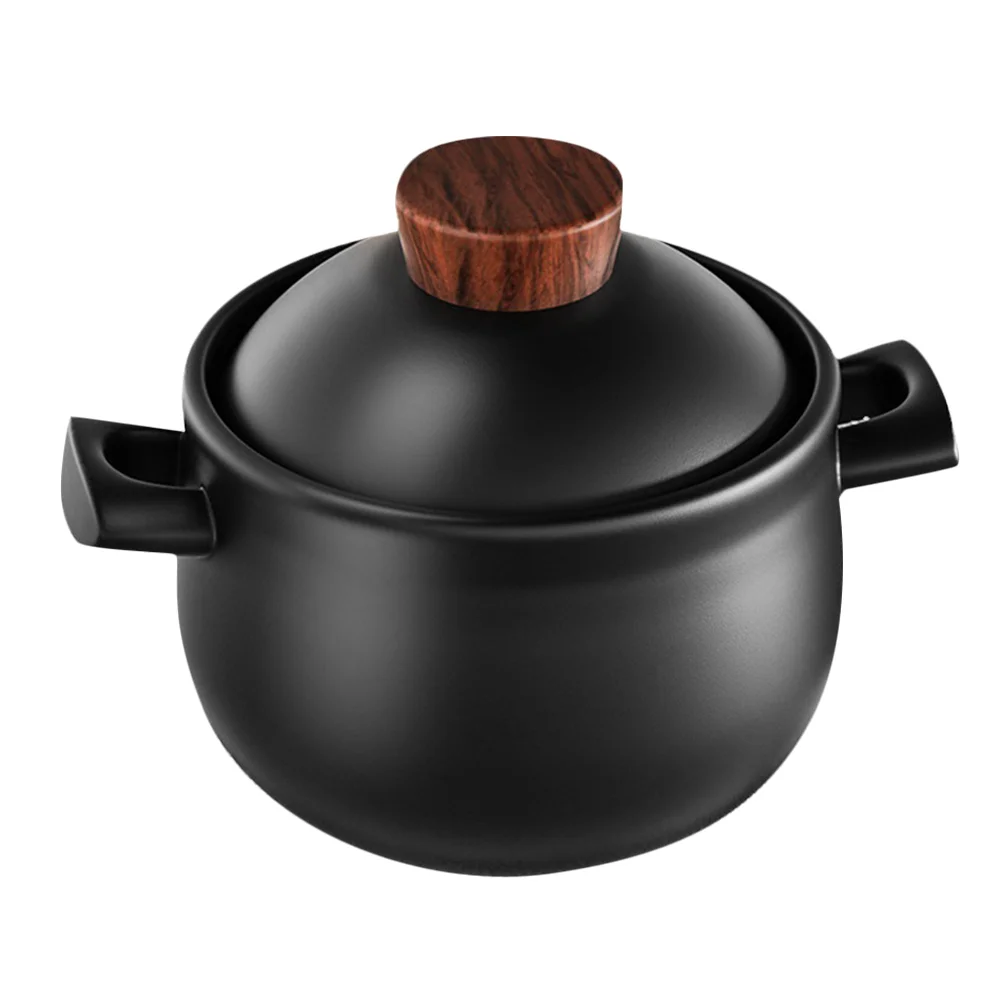 Cooking Pots Casserole Soup Ceramic Chinese Style Home Stew for Restaurants Black Kitchen
Cooking Pots Casserole Soup Ceramic Chinese Style Home Stew for Restaurants Black Kitchen