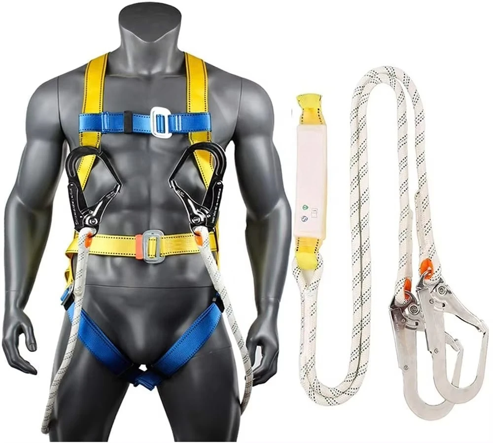 Outdoor Climbing Protection Cave Safety Wiring Harness Belt Aerial Work Safety Belt Extension Equipment
Outdoor Climbing Protection Cave Safety Wiring Harness Belt Aerial Work Safety Belt Extension Equipment