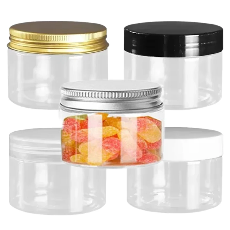 10 шт., 120 мл, банка для хранения продуктов питания с крышкой, пустые пластиковые герметичные банки, прозрачная бутылка для конфет, орехов, контейнеры для косметики, кухонная организация 
10 шт., 120 мл, банка для хранения продуктов питания с крышкой, пустые пластиковые герметичные банки, прозрачная бутылка для конфет, орехов, контейнеры для косметики, кухонная организация