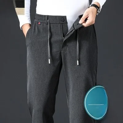 High-End Casual Pants for Middle-Aged Men Spring Autumn Loose Straight Leg Elastic Dad Pants Faionable Busin Casual
High-End Casual Pants for Middle-Aged Men Spring Autumn Loose Straight Leg Elastic Dad Pants Faionable Busin Casual