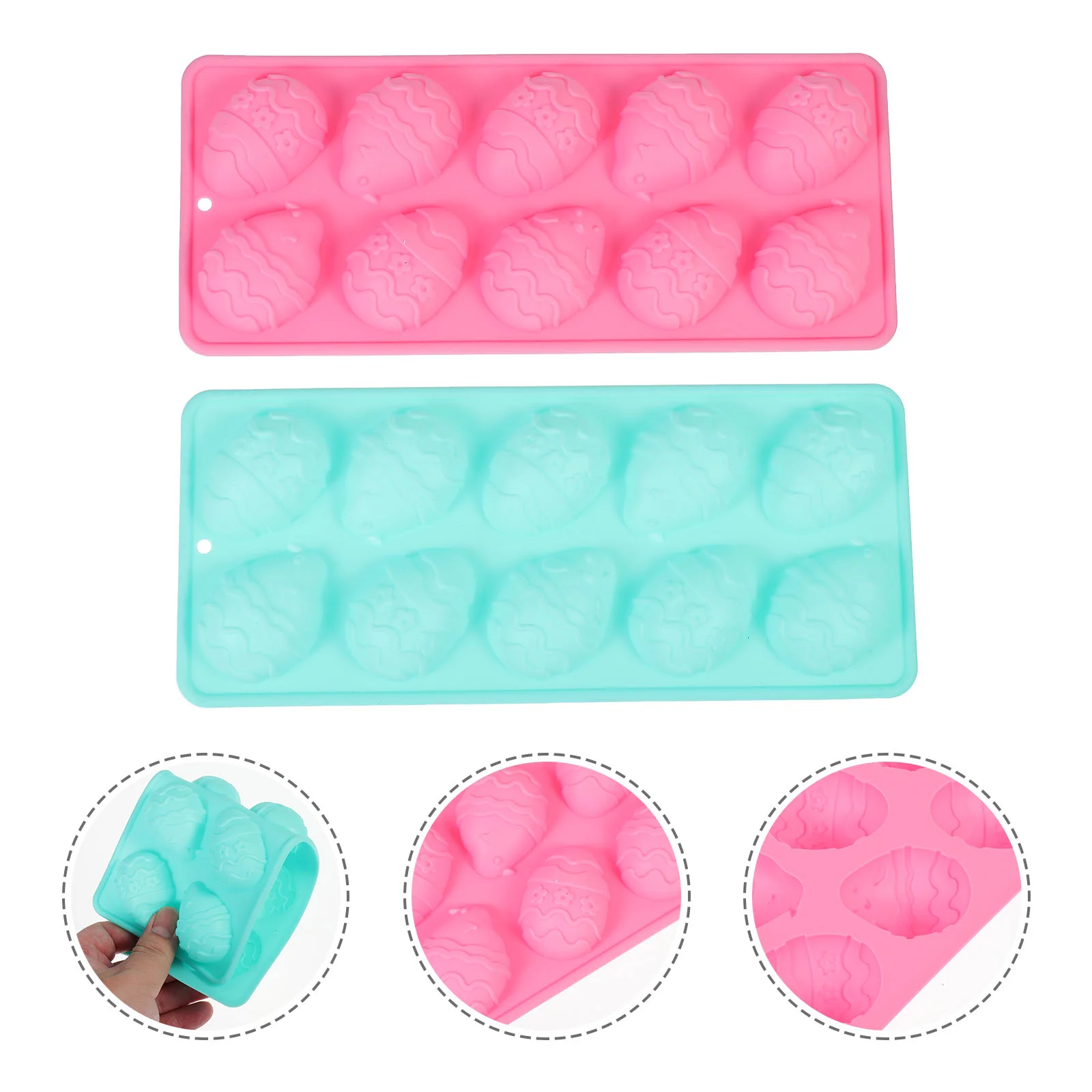 2 Pcs Cake Baking Mold Friends Gift Chocolate Mould Eggs Professional Shop Dinosaur Silica Gel Candy Dessert Decoration
2 Pcs Cake Baking Mold Friends Gift Chocolate Mould Eggs Professional Shop Dinosaur Silica Gel Candy Dessert Decoration