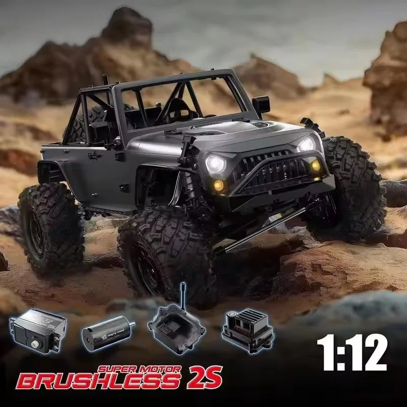 1/12 Brushless Rc Racing Car Simulation Electric Off Load Climbing Car Brushless 4wd Off-Road Vehicle Rc Model Car Boy Kid Gifts
1/12 Brushless Rc Racing Car Simulation Electric Off Load Climbing Car Brushless 4wd Off-Road Vehicle Rc Model Car Boy Kid Gifts