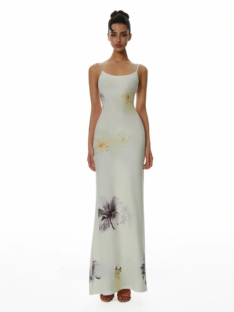 Valley Green Lilies Original Print Strapless Dress Sexy Style Polyester Fabric Summer Skirt for Women City Commuting
Valley Green Lilies Original Print Strapless Dress Sexy Style Polyester Fabric Summer Skirt for Women City Commuting