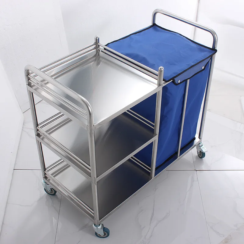 Pet Clinic Carrier Stainless Steel Trolley for Nursing Morning Care Cleaning Waste Linen Soiled Clothes Garbage Truck Storage
Pet Clinic Carrier Stainless Steel Trolley for Nursing Morning Care Cleaning Waste Linen Soiled Clothes Garbage Truck Storage