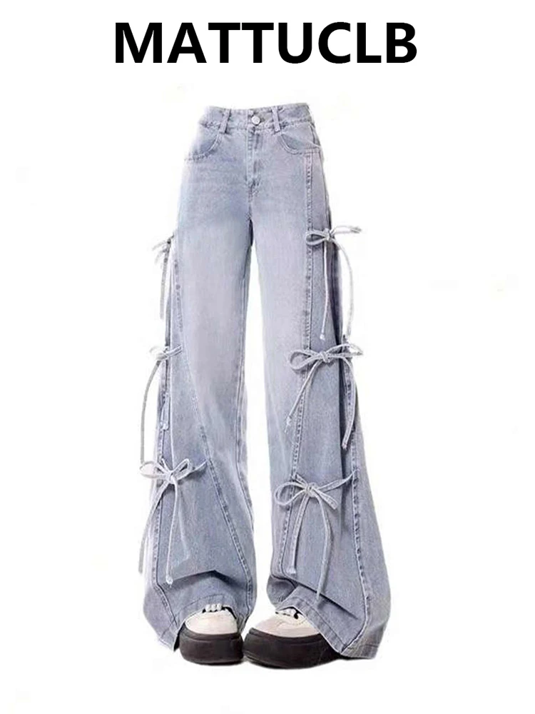 2025 Осень Зима Женские джинсовые брюки с высокой талией Джинсы с бантом Дизайнерские Kpop Японские Y2k 2000-х годов Gyaru Ковбойские джинсы Новые
2025 Осень Зима Женские джинсовые брюки с высокой талией Джинсы с бантом Дизайнерские Kpop Японские Y2k 2000-х годов Gyaru Ковбойские джинсы Новые