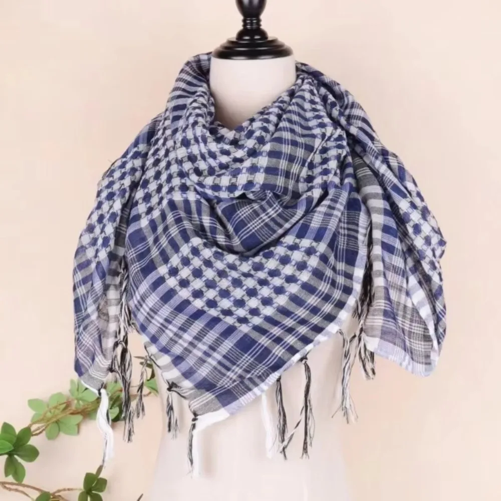 New Large Arab Shemagh Headscarf with Tassel Costume Head Neck Scarf Desert Scarf for Men Women
New Large Arab Shemagh Headscarf with Tassel Costume Head Neck Scarf Desert Scarf for Men Women