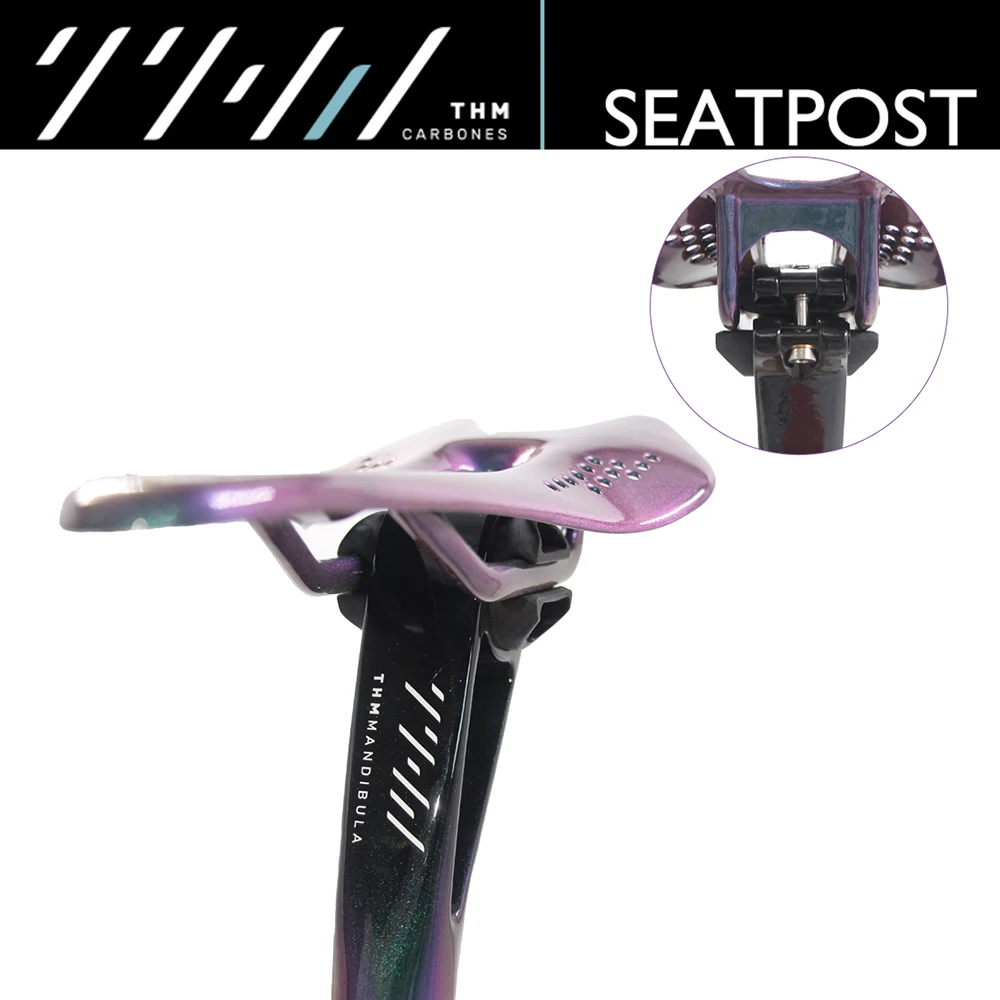 THM Full Carbon Hollow Seatpost 27.2/30.8/31.6mm 0°/25° Offset 350/400mm 155-180g 7x7/7x9 Rail Compatible Road MTB Seatpost
THM Full Carbon Hollow Seatpost 27.2/30.8/31.6mm 0°/25° Offset 350/400mm 155-180g 7x7/7x9 Rail Compatible Road MTB Seatpost