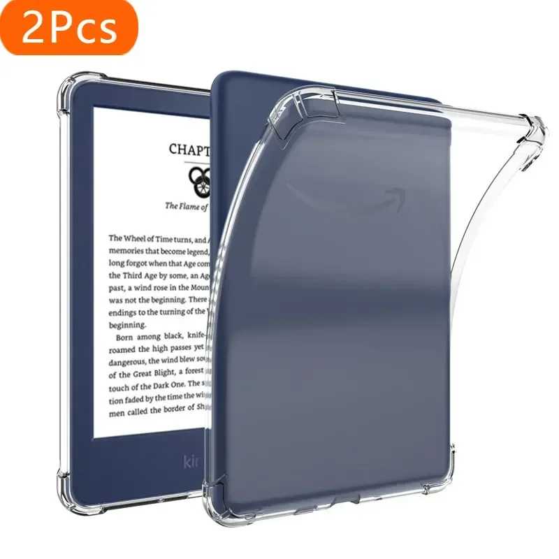 2Pcs For KPW 5/4/3/2/1 Transparent Case for Kindle 10th Cover for Oasis 9/10th Soft Cover for Paperwhite 5/6/7th Paperwhite 11th
2Pcs For KPW 5/4/3/2/1 Transparent Case for Kindle 10th Cover for Oasis 9/10th Soft Cover for Paperwhite 5/6/7th Paperwhite 11th
