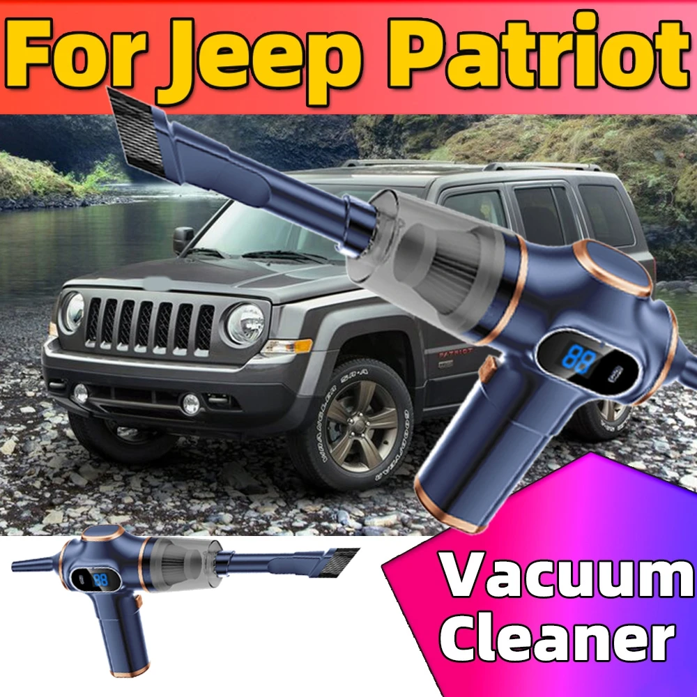 For Jeep Patriot Car mounted wireless mini vacuum cleaner high-power powerful vacuum cleaner low noise and easy to clean
For Jeep Patriot Car mounted wireless mini vacuum cleaner high-power powerful vacuum cleaner low noise and easy to clean