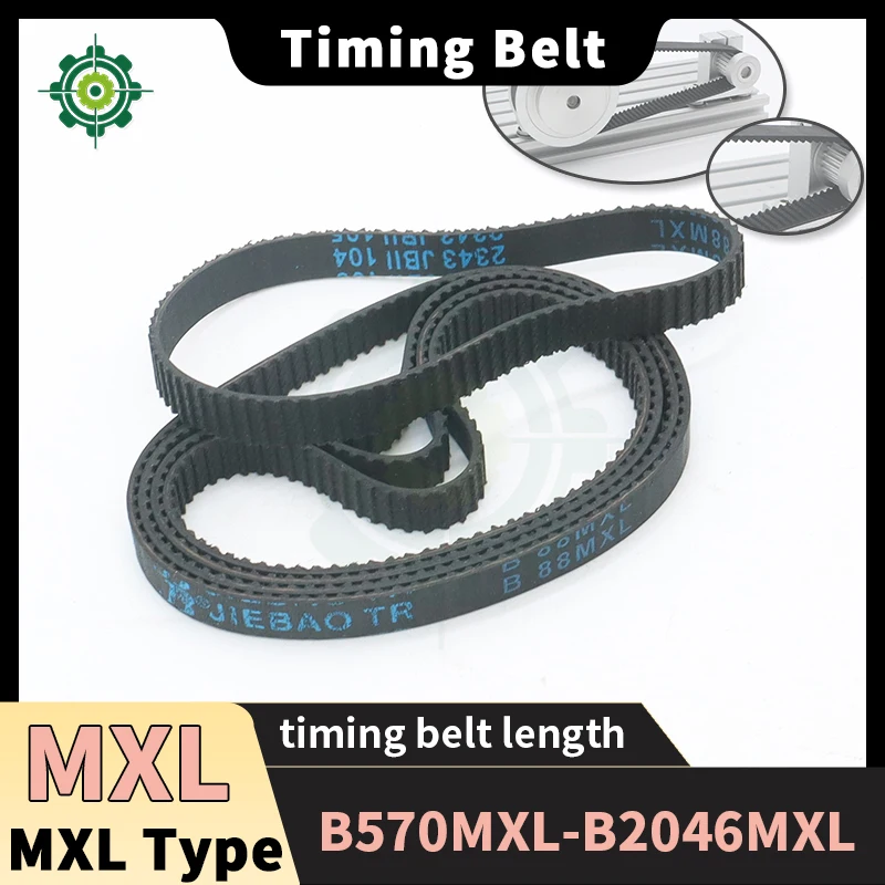 B570MXL to B2046MXL MXL Timing Belt Width 5mm to 13mm MXL Belt Closed Loop Belt MXL TypeSynchronous Belt MXL Toothed Drive Belt
B570MXL to B2046MXL MXL Timing Belt Width 5mm to 13mm MXL Belt Closed Loop Belt MXL TypeSynchronous Belt MXL Toothed Drive Belt