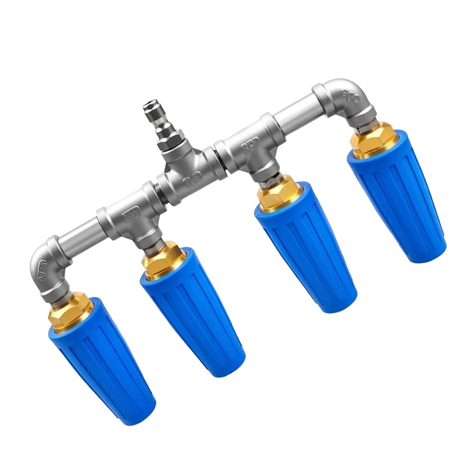 High Pressure Water Hose Nozzle Quad Rust Resistant Ergonomic Water Sprayer Handheld High Pressure Hose Nozzle For Car Washing
High Pressure Water Hose Nozzle Quad Rust Resistant Ergonomic Water Sprayer Handheld High Pressure Hose Nozzle For Car Washing