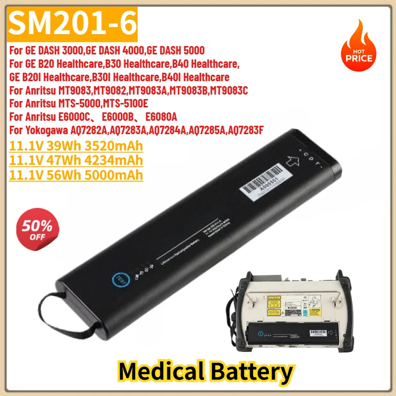 SM201-6 High Quality Replacement Battery 39Wh 47Wh 56Wh For Anritsu MT9083 MT9083A MT9083A8 MT9083B Z0921A MT9083C MT9082
SM201-6 High Quality Replacement Battery 39Wh 47Wh 56Wh For Anritsu MT9083 MT9083A MT9083A8 MT9083B Z0921A MT9083C MT9082