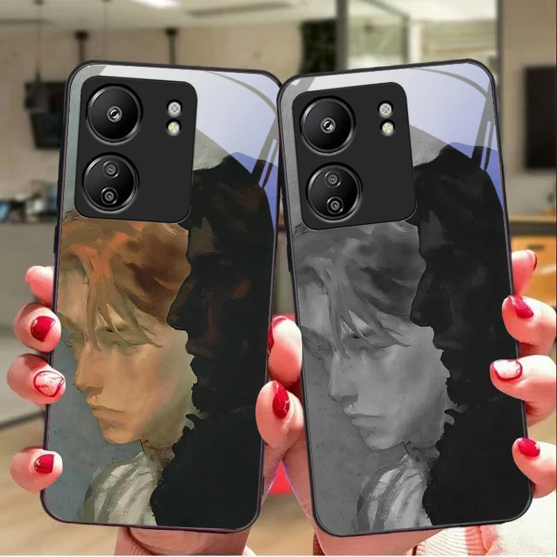 Color Two-Face For Xiaomi Redmi 13C Note13 12 Pro Plus 5G Note 9 13T Pro POCO X6 F5 F6 Black tempered glass phone case
Color Two-Face For Xiaomi Redmi 13C Note13 12 Pro Plus 5G Note 9 13T Pro POCO X6 F5 F6 Black tempered glass phone case