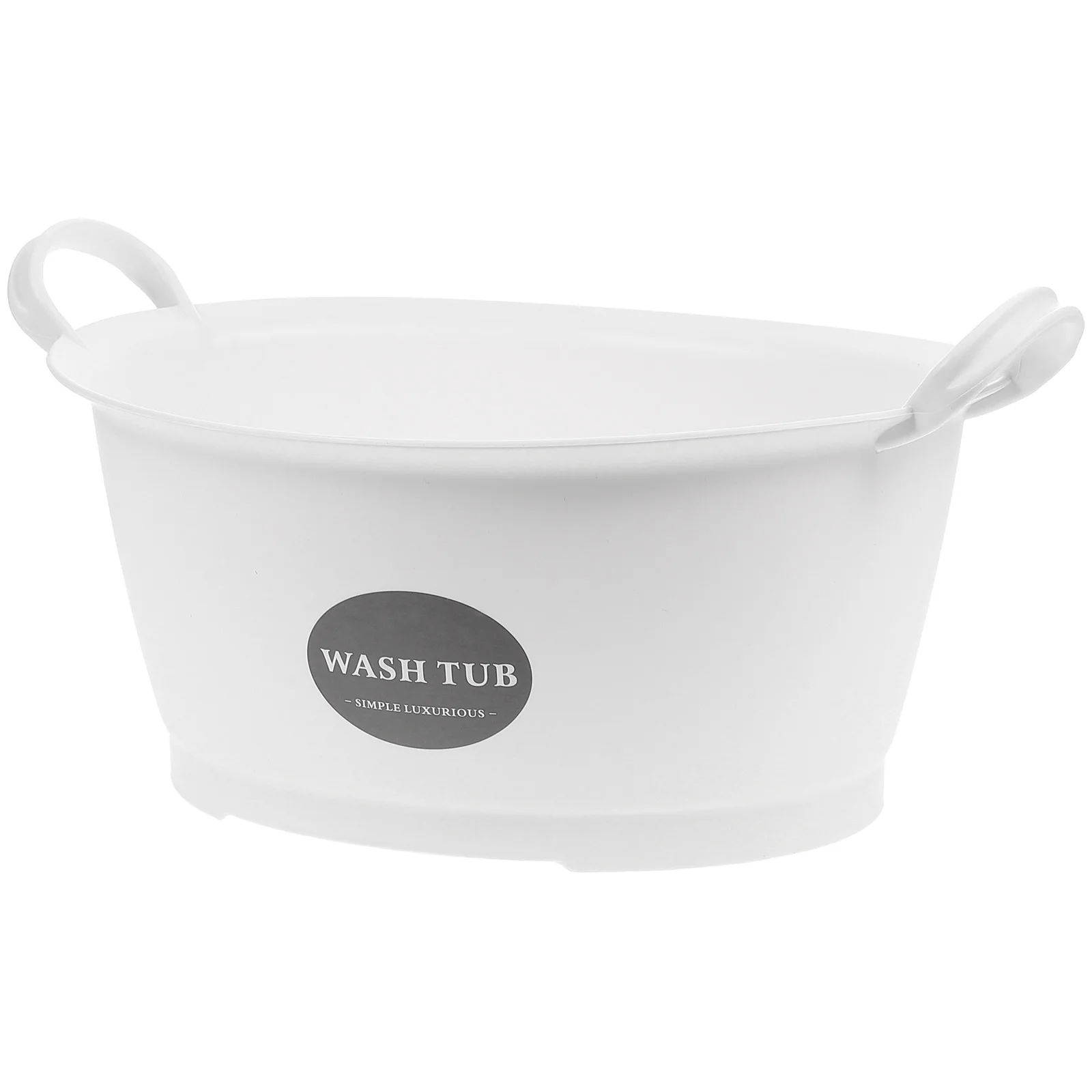 Binaural Plastic Washbasin White Durable Face Washing Basin Household Kitchen Vegetable Washing Container Multipurpose Basin
Binaural Plastic Washbasin White Durable Face Washing Basin Household Kitchen Vegetable Washing Container Multipurpose Basin