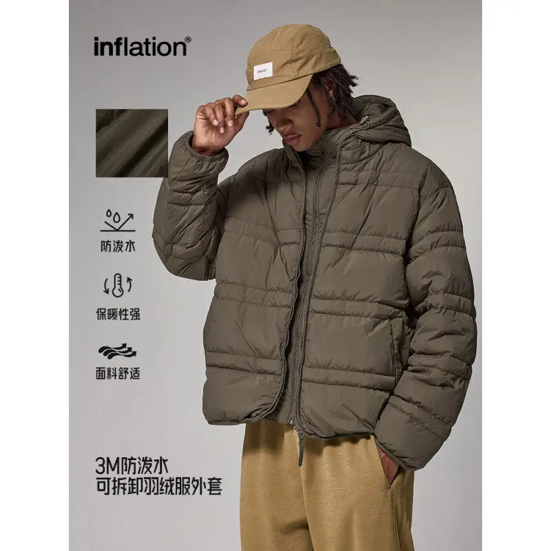 INF men's |3M waterproof detachable down Fall/Winter 2024 New street tide warm loose jacket jacket for men
INF men's |3M waterproof detachable down Fall/Winter 2024 New street tide warm loose jacket jacket for men