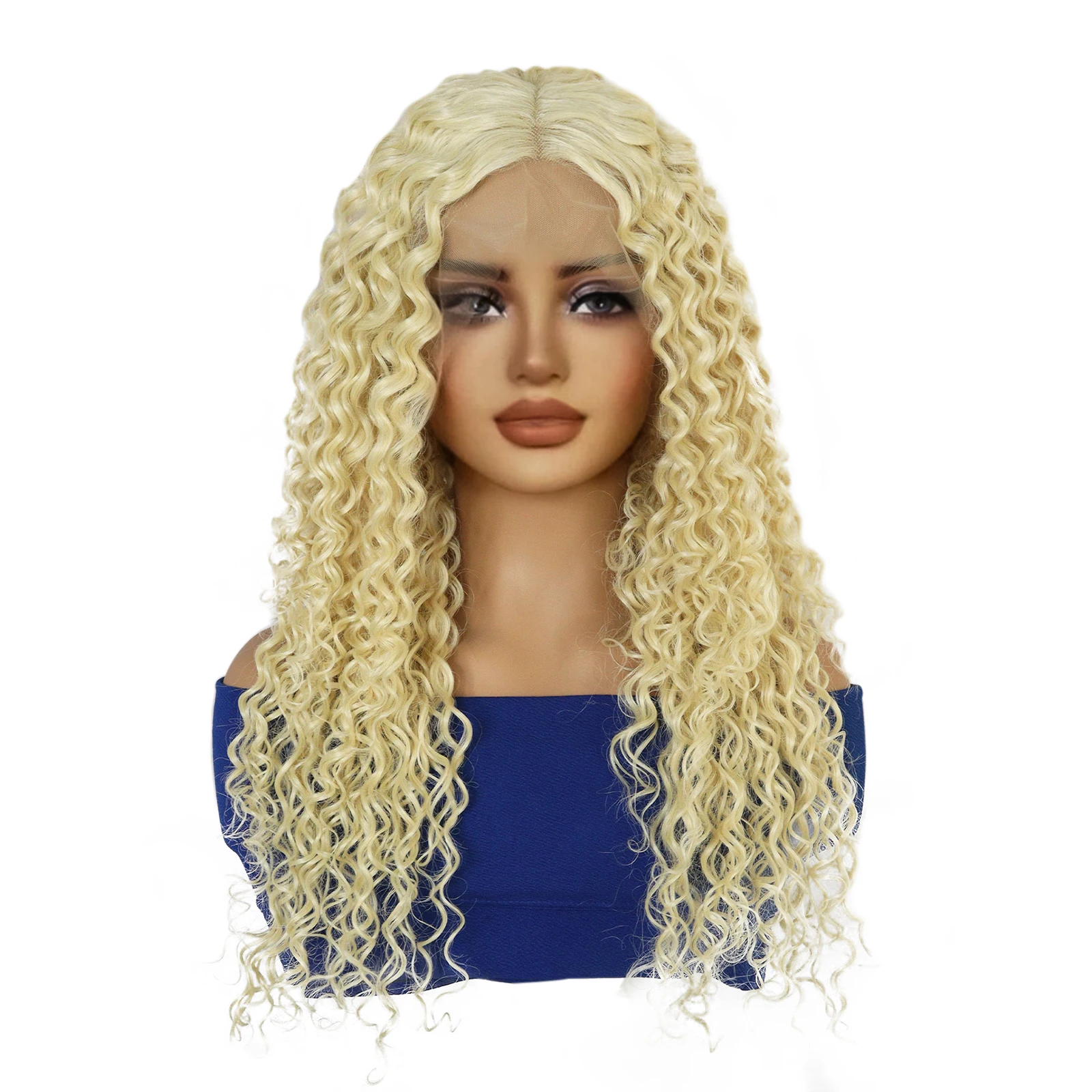 Blonde Fluffy Curly Wavy Lace Front Wig 13*6 HD Lace Synthetic Hair Glueless High Density For Daily Wear Halloween Cosplay
Blonde Fluffy Curly Wavy Lace Front Wig 13*6 HD Lace Synthetic Hair Glueless High Density For Daily Wear Halloween Cosplay