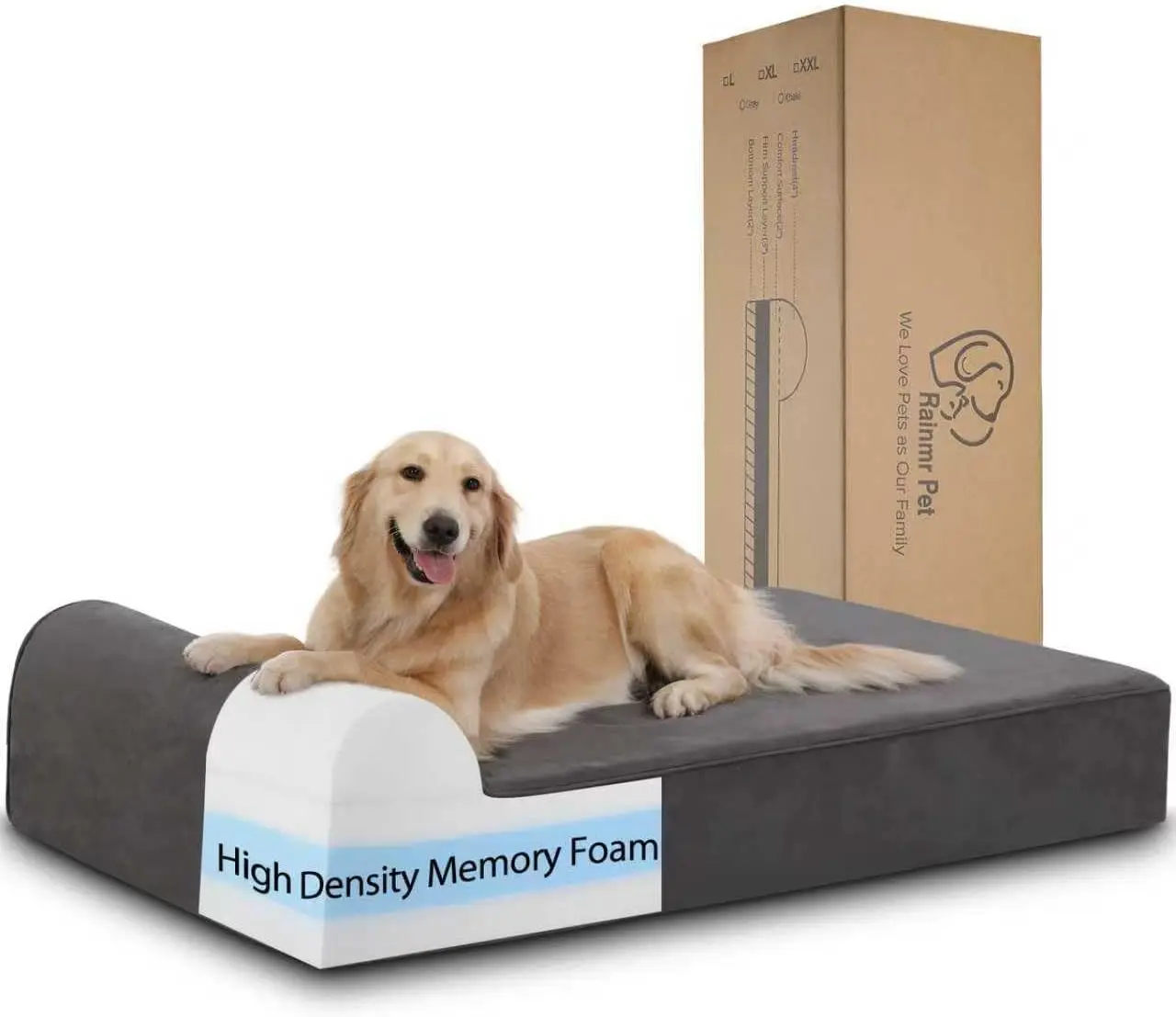 Orthopedic Dog Beds for Large Dogs, 7" Memory Foam Dog Beds with Waterproof Liner, Durable Microsuede Cover, Removable and Washa
Orthopedic Dog Beds for Large Dogs, 7" Memory Foam Dog Beds with Waterproof Liner, Durable Microsuede Cover, Removable and Washa