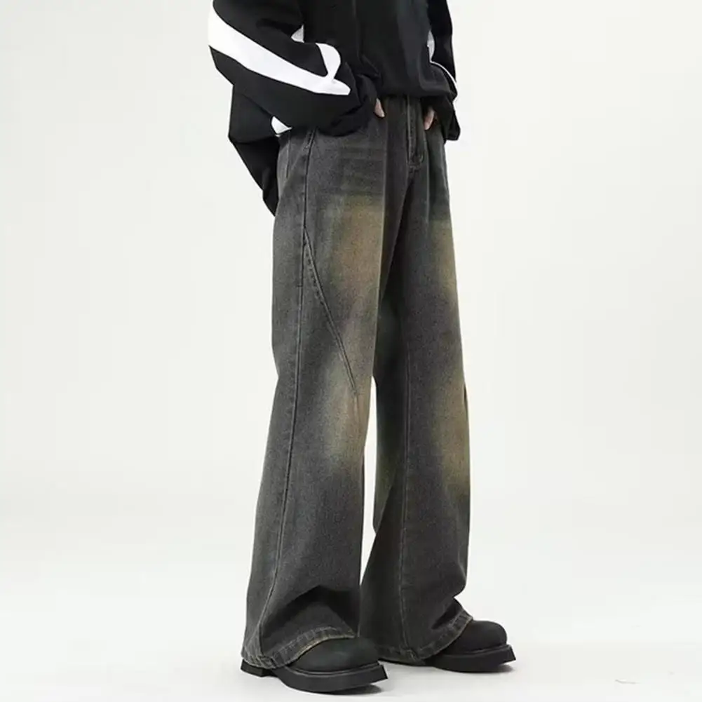 Strong Denim Jeans Retro Straight Leg Denim Pants Comfortable Flared Trousers for Men Comfortable Men Jeans
Strong Denim Jeans Retro Straight Leg Denim Pants Comfortable Flared Trousers for Men Comfortable Men Jeans