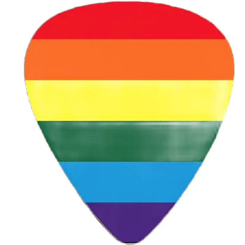 Rainbow Colors Printing Mediator Guitar Picks, Medium Size Celluloid Plectrum for Guitar, Bass, Musical, 0.71mm, 200 PCs/Lot
Rainbow Colors Printing Mediator Guitar Picks, Medium Size Celluloid Plectrum for Guitar, Bass, Musical, 0.71mm, 200 PCs/Lot