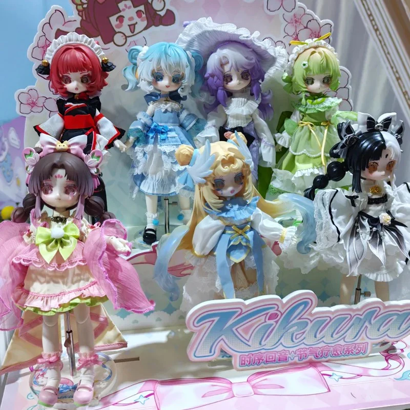 12 Point BJD Time Series Echo KIKURA Solar Term Healing Series Movable Doll Blind Box Product Girl Collection Birthday Toys
12 Point BJD Time Series Echo KIKURA Solar Term Healing Series Movable Doll Blind Box Product Girl Collection Birthday Toys