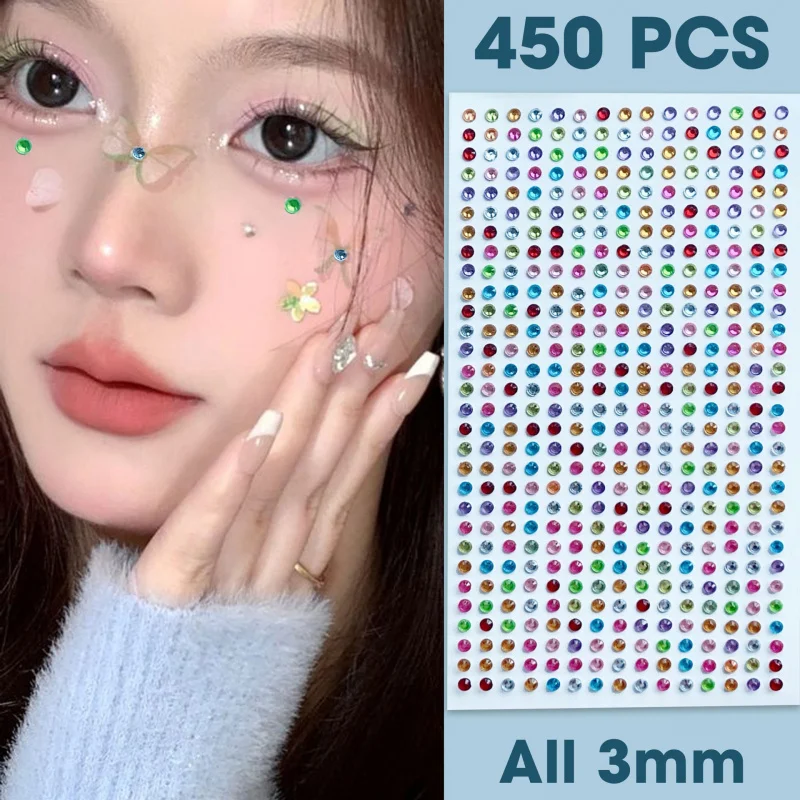 3mmDIYStage Party Acrylic Crystal Shining Diamond Face Eye Manicure Mobile Phone Decoration Diamond Sticker 
3mmDIYStage Party Acrylic Crystal Shining Diamond Face Eye Manicure Mobile Phone Decoration Diamond Sticker